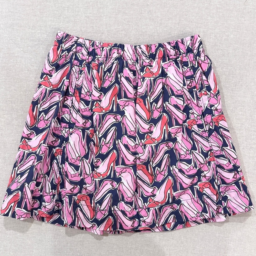 Lilly Pulitzer Break A Leg Mini Skirt Small